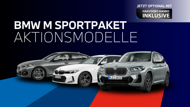 BMW M Sportpaket Aktionsmodelle