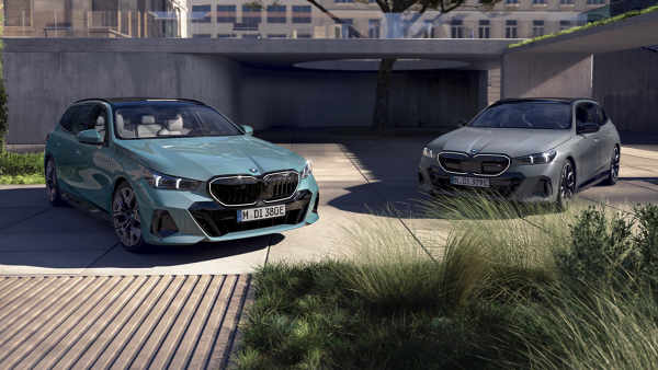 Der neue BMW i5 Touring - bald verfügbar.